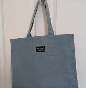 Jean Paul Gaultier Parfums Blue Tote Bag